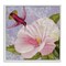 Stupell Industries Hummingbird with White Flower Framed Giclee Design by Sasha